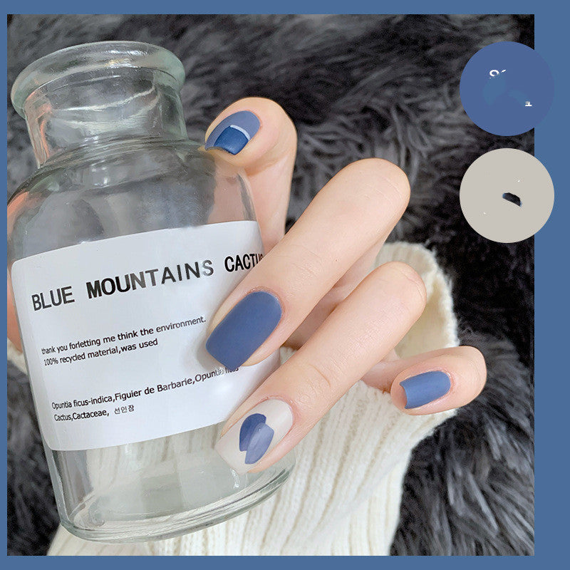 Maxfine Water-based Matte Nail Polish Autumn And Winter Color Matte Matte Texture