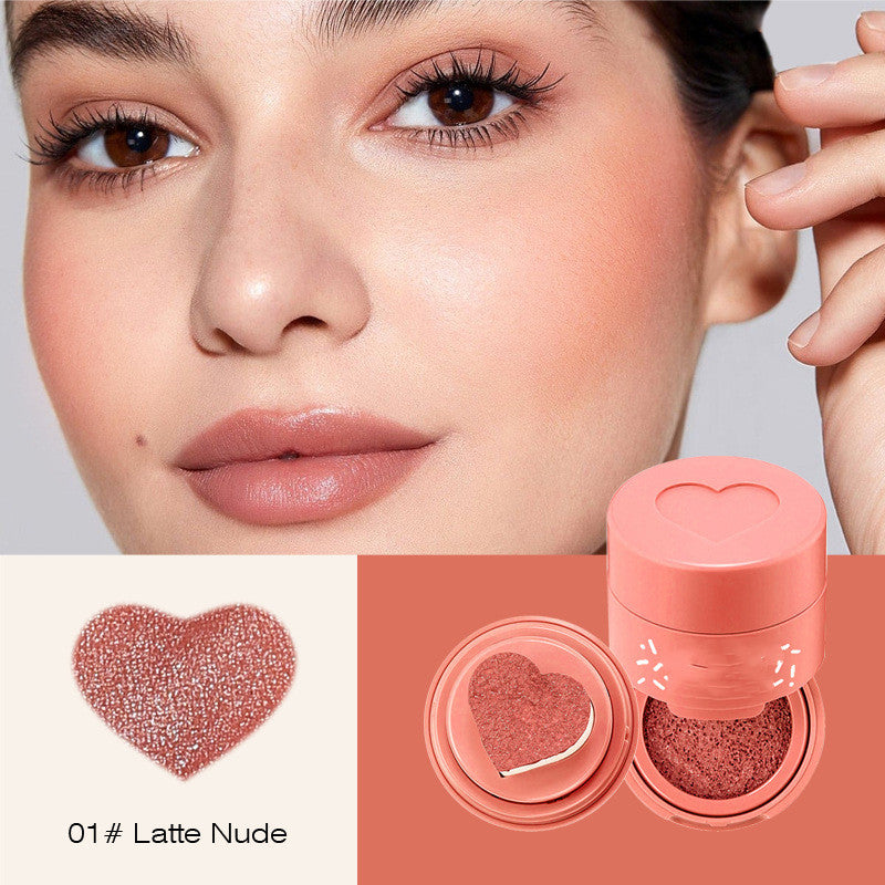 Donut Blusher Love Air Cushion Liquid Blush Natural Nude Makeup