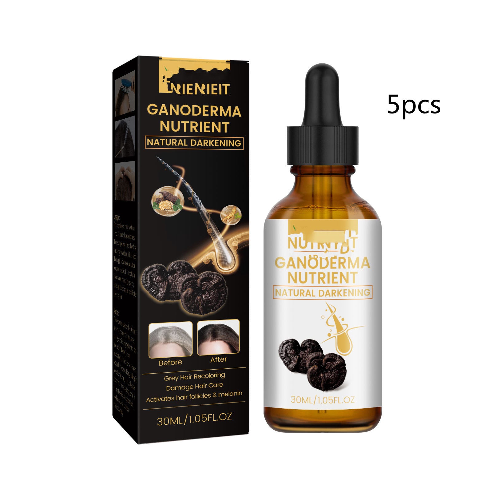 Ganoderma Nutrient Hair Care Moisturizing Hair Repair Massage