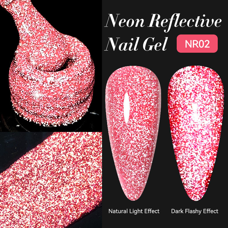 Lilycute Nail Art Fluorescent Crushed Diamond Gel Polish