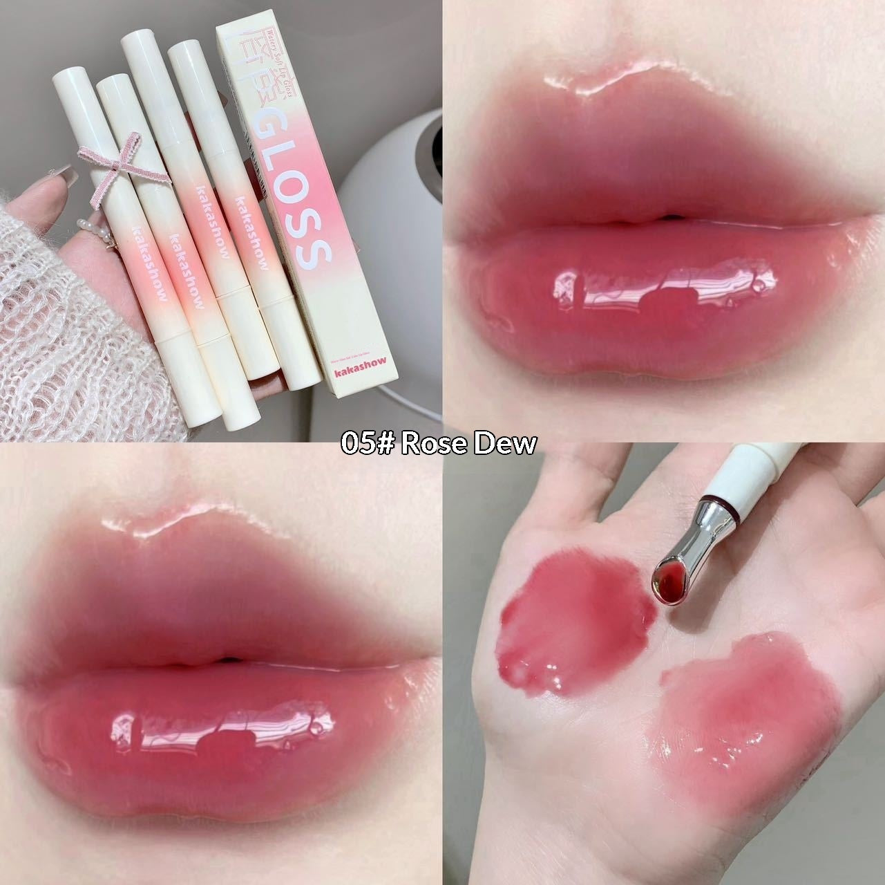 Sheer, Long-lasting Lip Glaze Lipstick Cosmetics