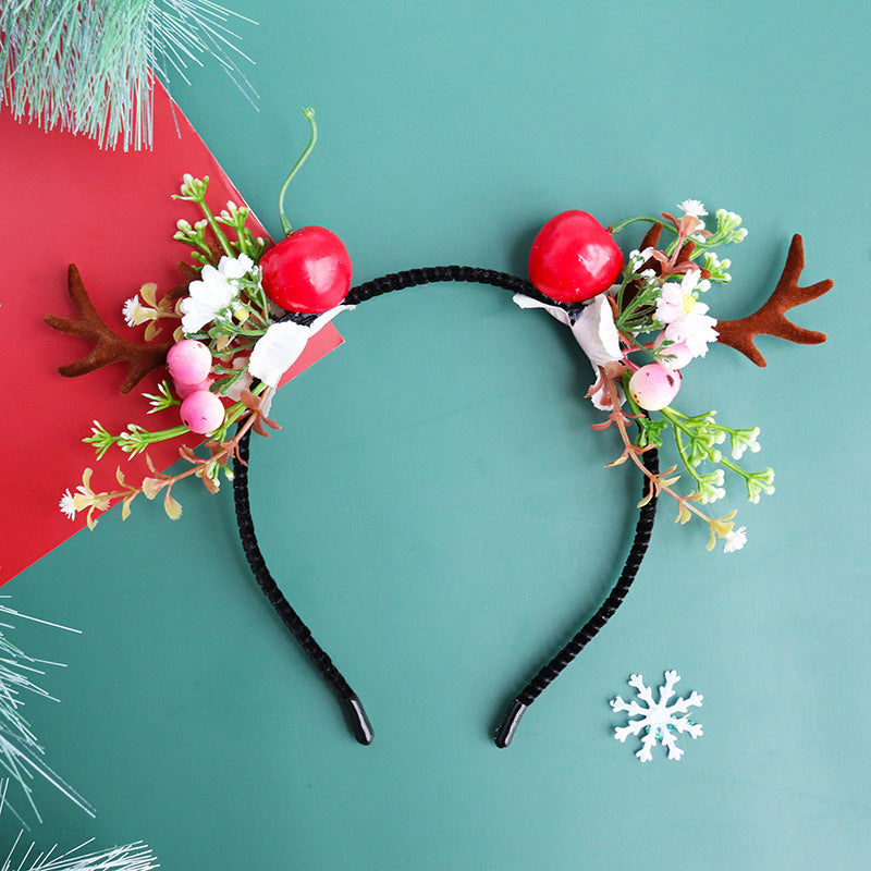 New Christmas Children's Headband Elk Headdress
