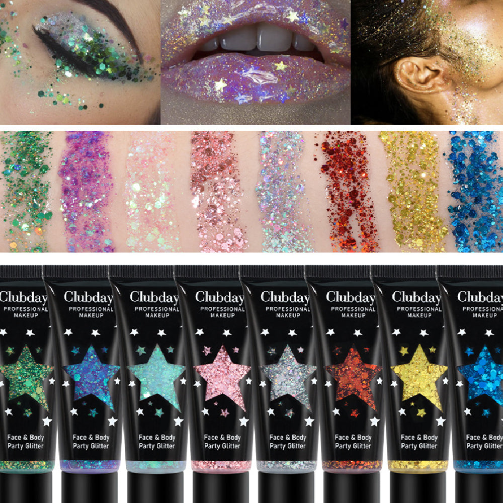 Beauty Explosive Gel Liquid Sequins Body Eye Shadow