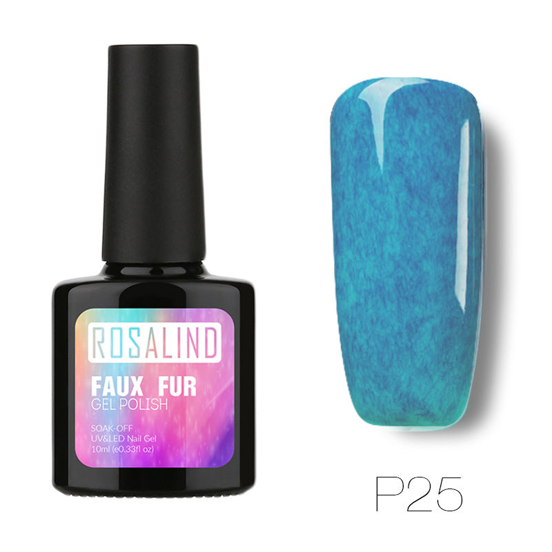 Rosalind Nail rubber fur nail polish