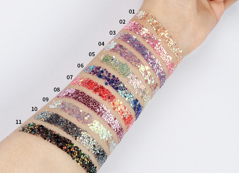 Sequin gel cream