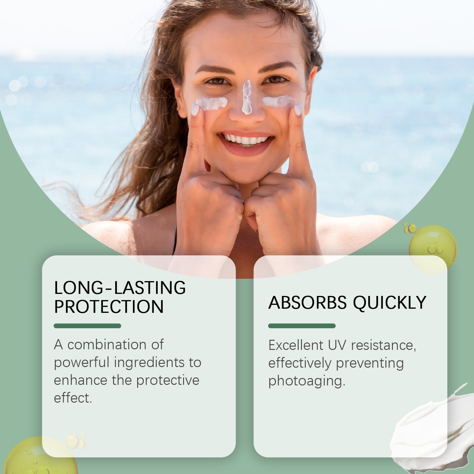 Protective Cream Summer To Resist Ultraviolet Rays