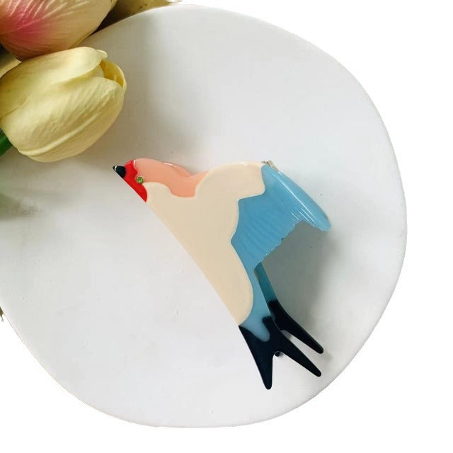 Acetic Acid Special-interest Design Blue Swallows Grip