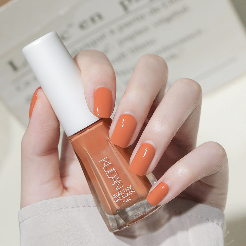 Kudan Water-based Odorless Peel-off No-bake Fast-drying Clear Nail Polish