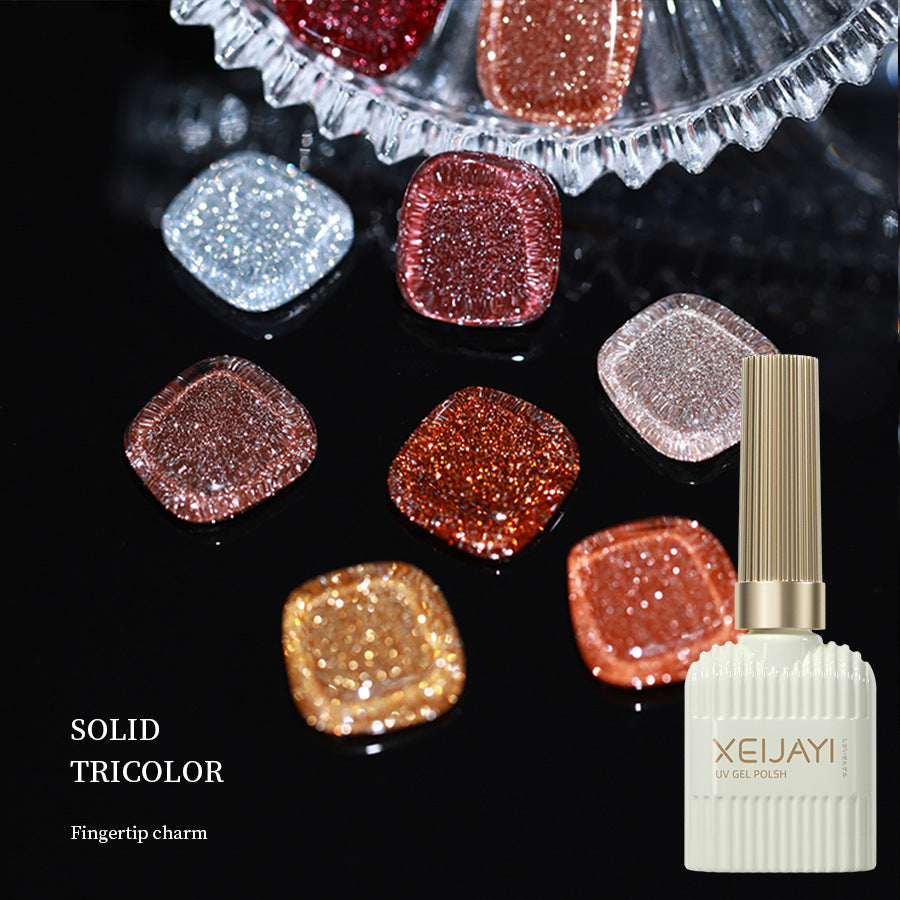 XEIJAYI Virtue Pull Disco Diamond In The Debris Gel Nail Polish