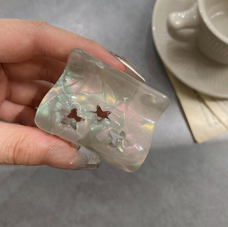 Tianbian Star Acetate Grip Small Size Half Tie Hairpin