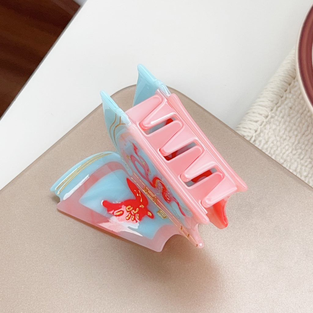 Design Magic Book Acetic Acid Stitching Hair Accessories