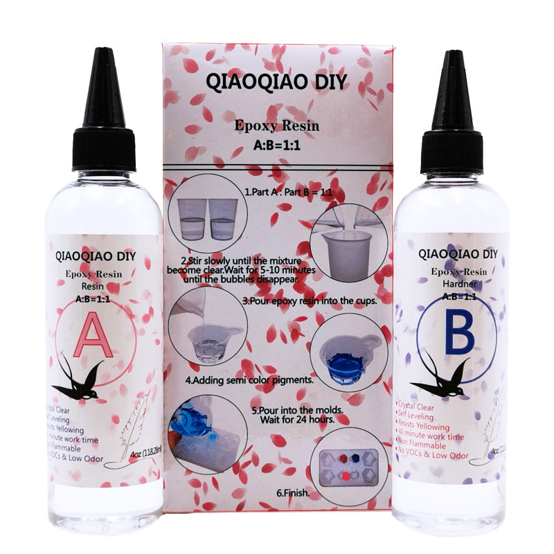 Qiao Qiao Diy 1: 1 epoxy crystal drop glue