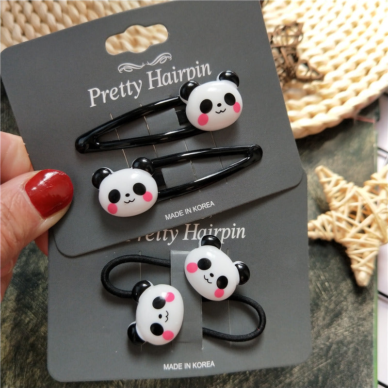 Red panda baby rubber band