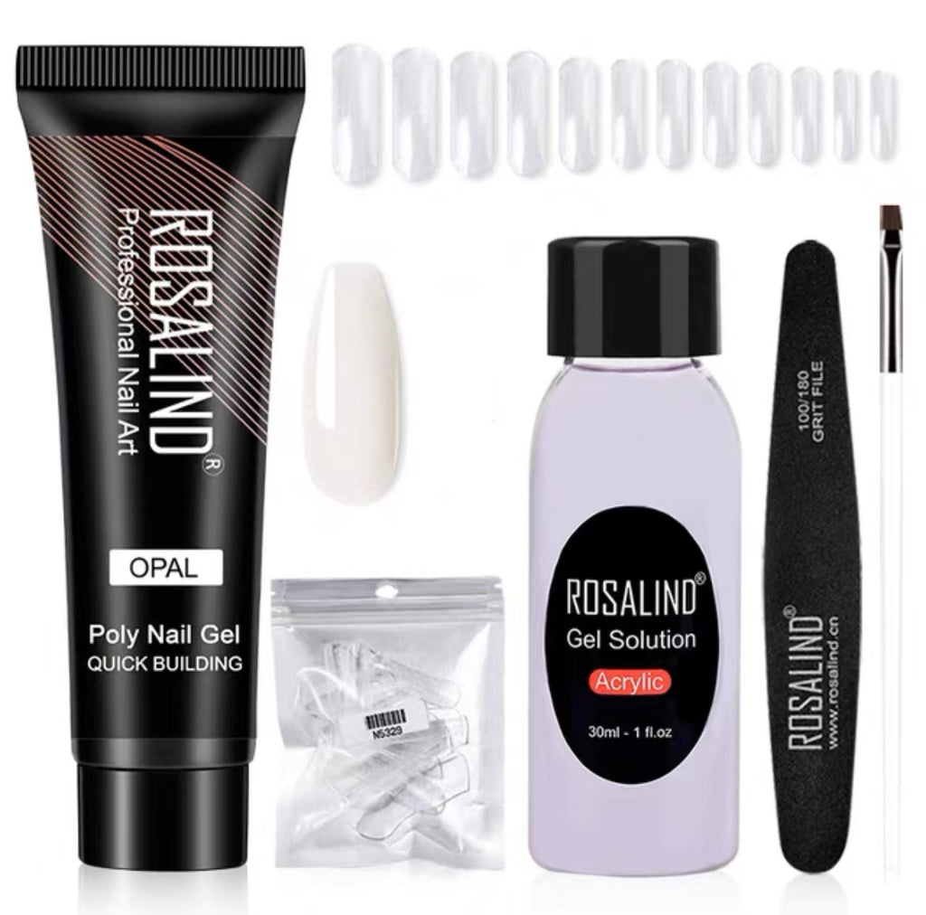 Rosalind Extension Gel Polish Kit For Manicure Poly Nail Gel Set For