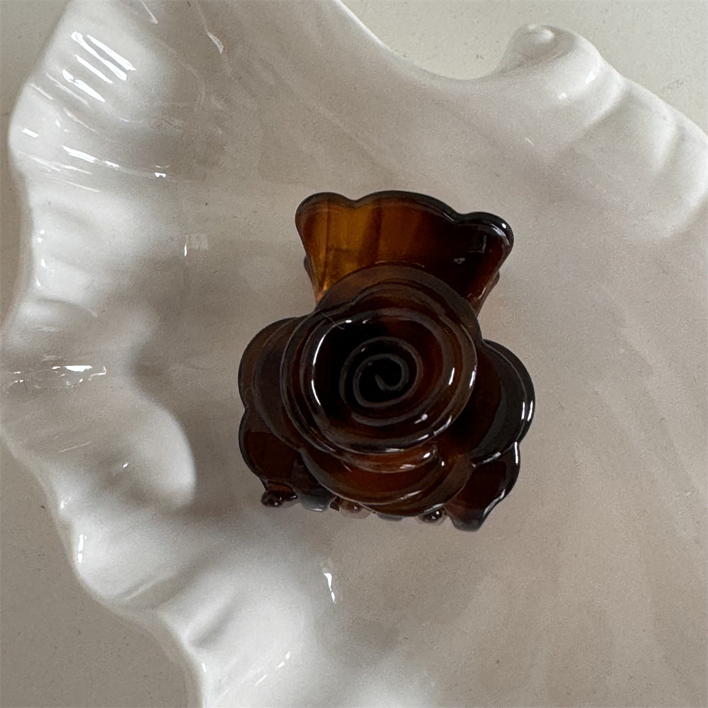 Flower Acetate Hairpin Sweet Petals Simple
