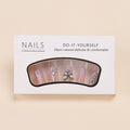 Nail Patch Wear Butterfly Colorful Crystals Removable