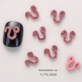 12-Zodiac Sign Nail Art Decorations 10-Piece Set Trendy 3D Nail Tips Featuring Aries Leo And Pisces
