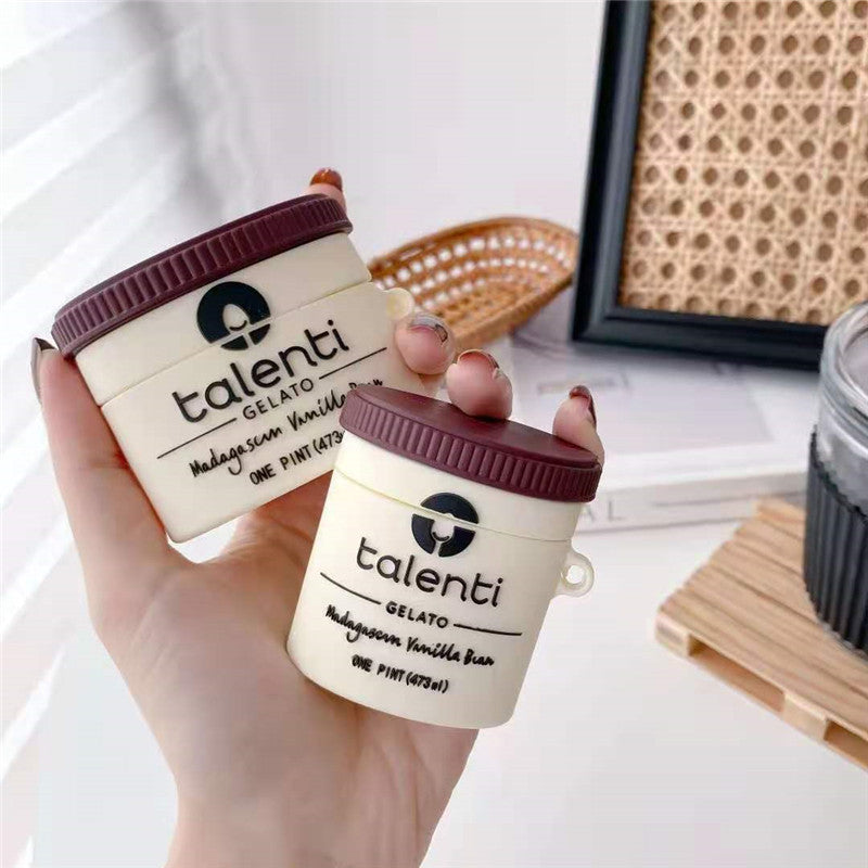 Creative Ice Cream Bluetooth Earphone Case
