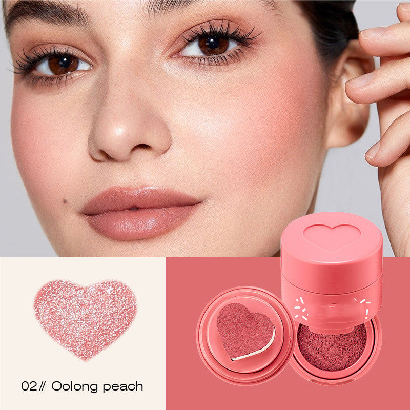 Donut Blusher Love Air Cushion Liquid Blush Natural Nude Makeup