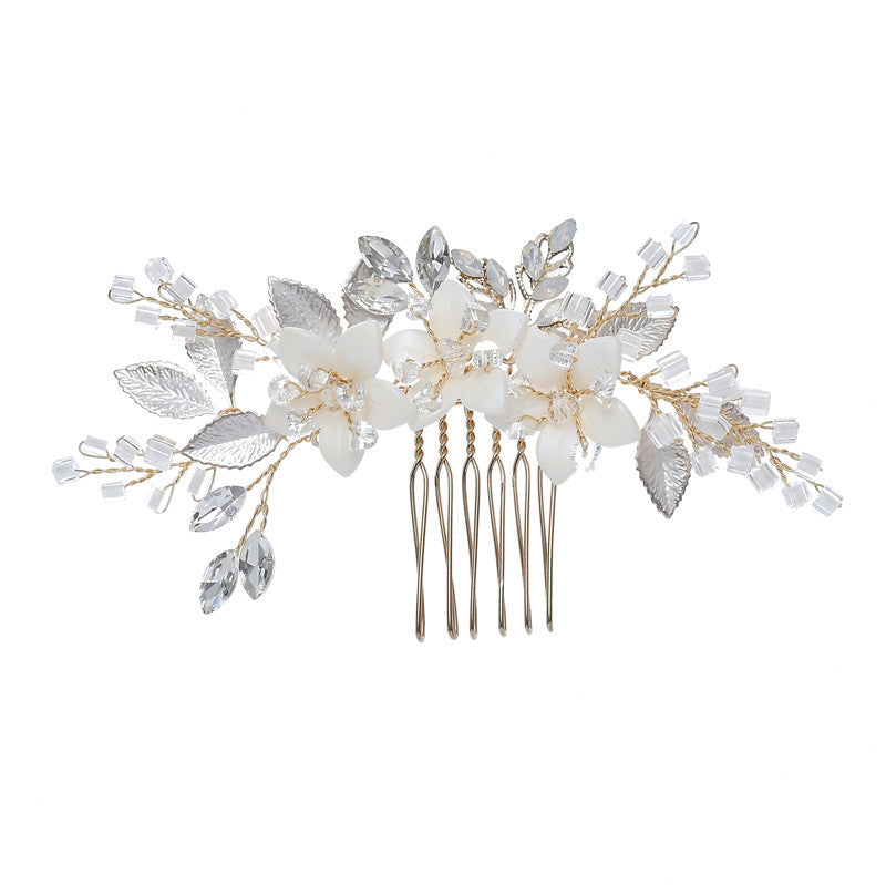 Handmade Hairpin Earrings And Comb Combination