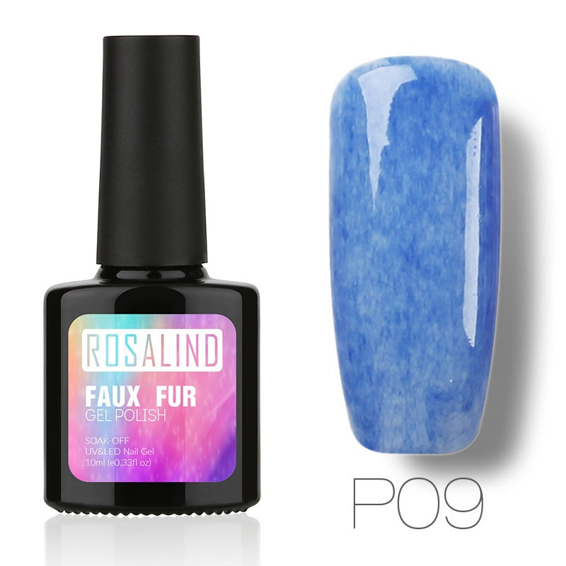 Rosalind Nail rubber fur nail polish