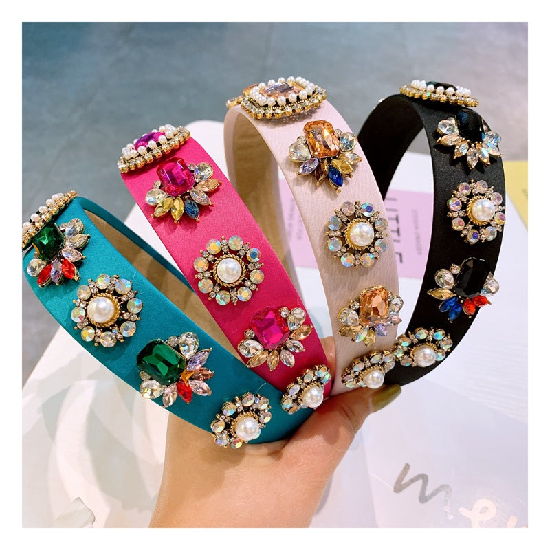 Diamond and gem hairpin