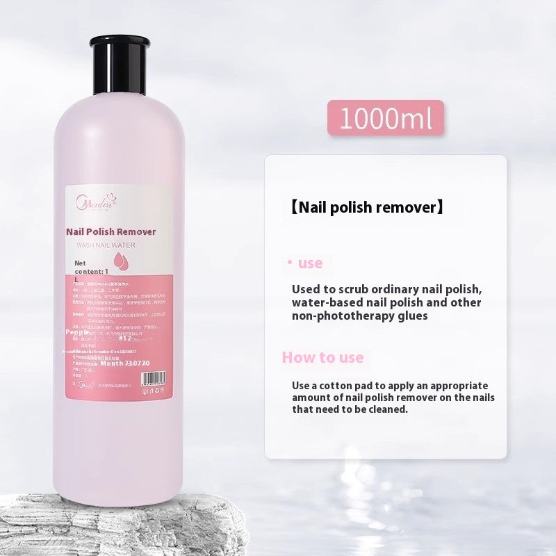 Meidiss Nail Art Press Bottle Nail Remover Cleaning Solution