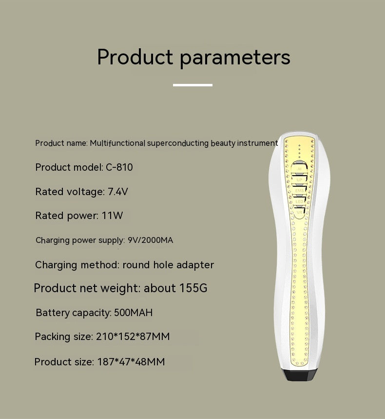 Micro-current Lifting Light Pattern Beauty Instrument