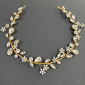 Fashion OL Rhinestone Headband Plum Blossom Bride