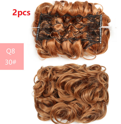 Fluffy Wig High Temperature Wire Pan Head Jewelry Insert Comb