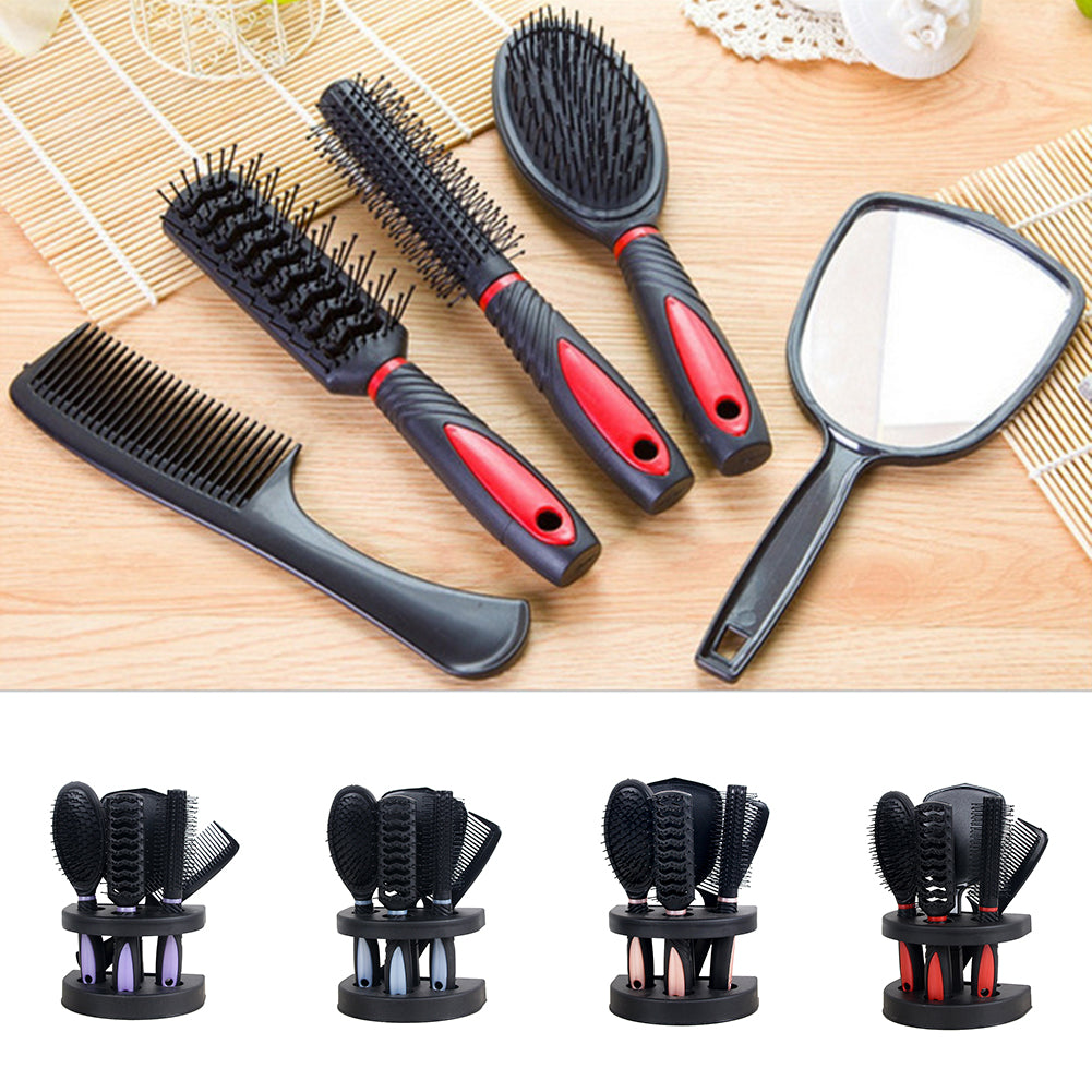 5Pcs Anti-Static Cushion Comb Brush