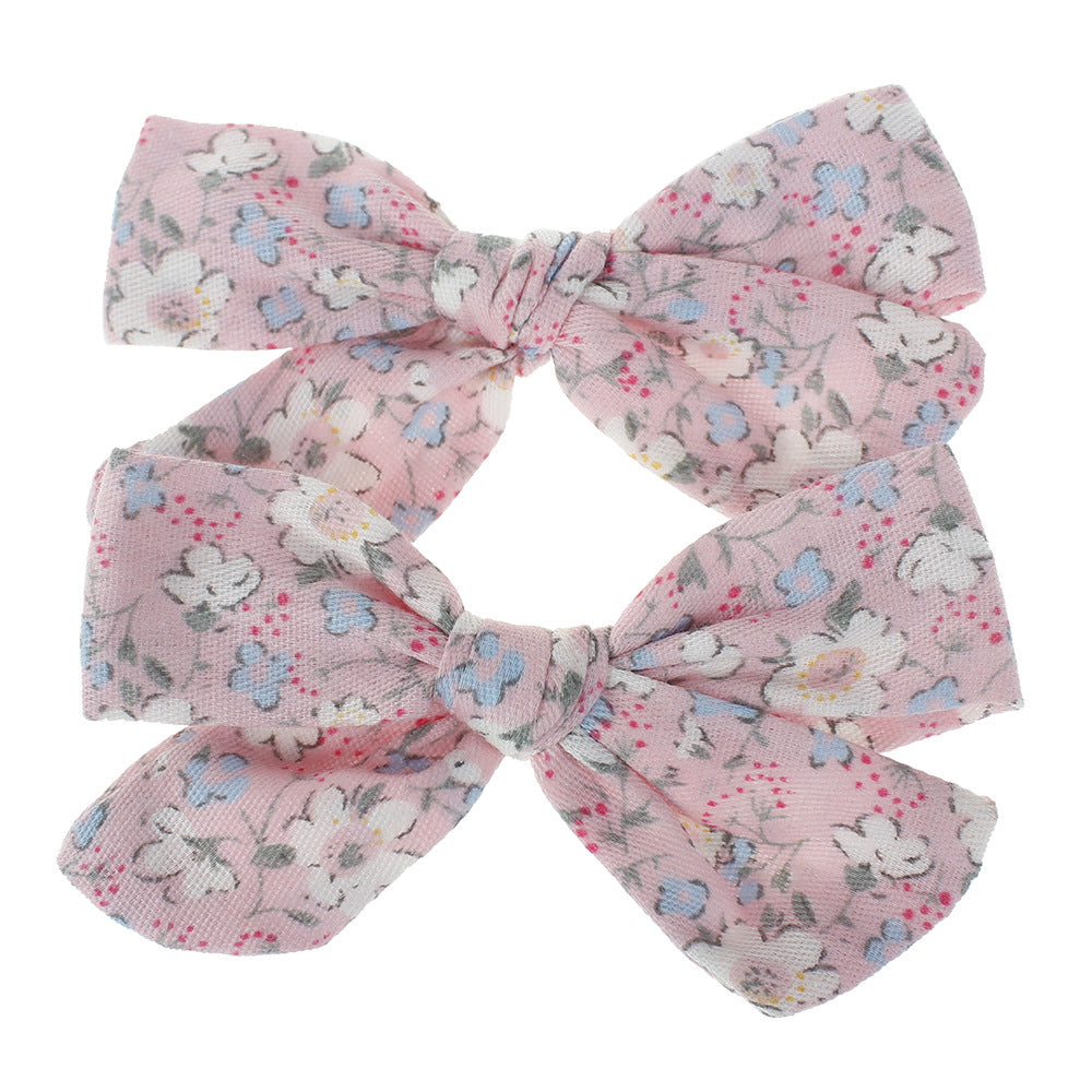 Children's hairpin flowers
