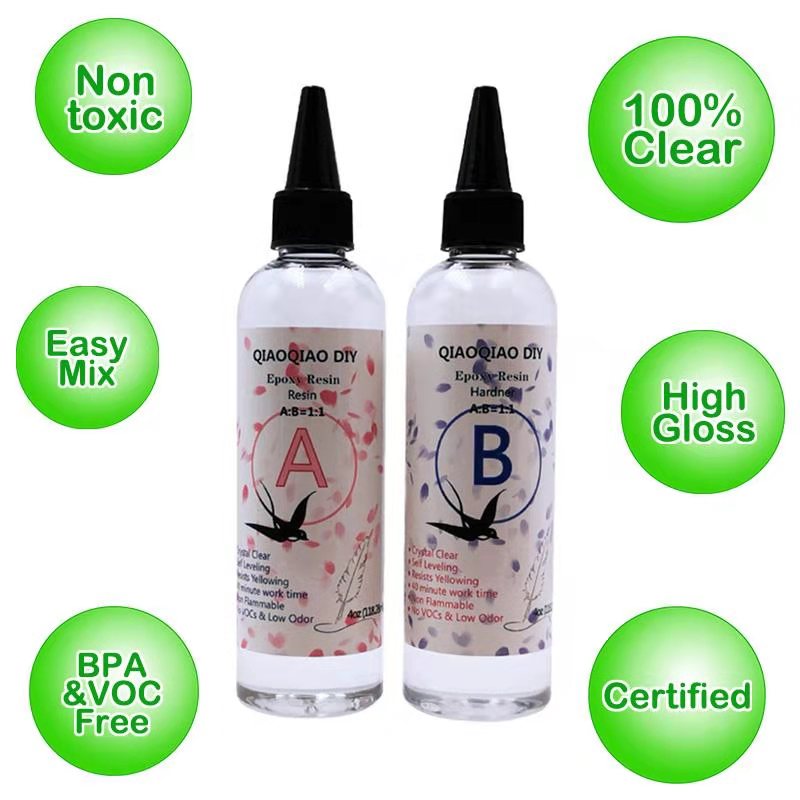 Qiao Qiao Diy 1: 1 epoxy crystal drop glue