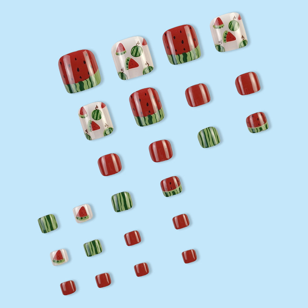 Summer Cool Watermelon Nail Stickers