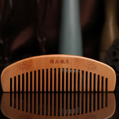 Natural Wood Comb Household Portable Anti-small Electrostatic Massage Hair Comb Long Hair Smooth Comb