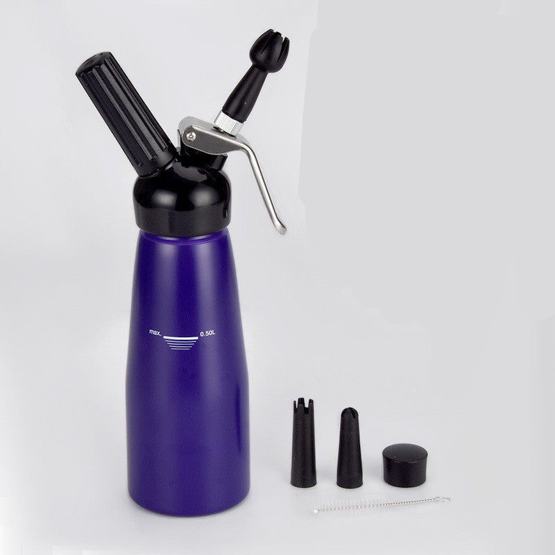 Fancy Coffee Aluminum Cream Gun Milk Frother 0.5Lto1L  Cream Froth Milk Frother