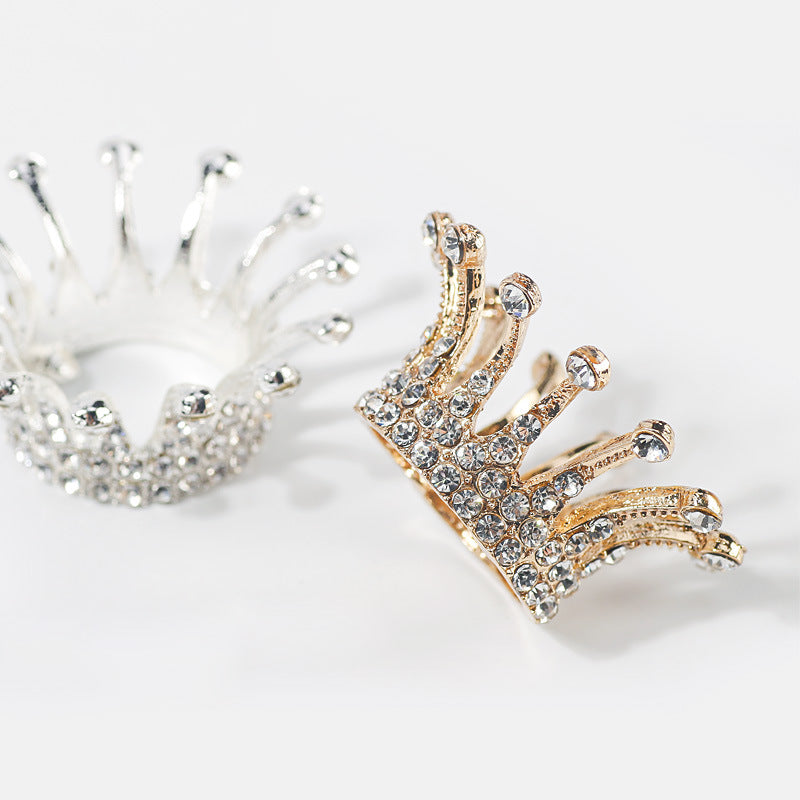 Nail Crown Pen Holder Japanese Nail  Holder Retro Gold Silver Phototherapy