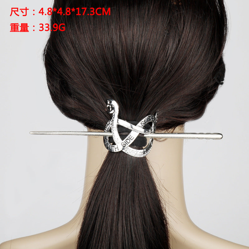 Retro Ethnic Style Dragon Hairpin For Women