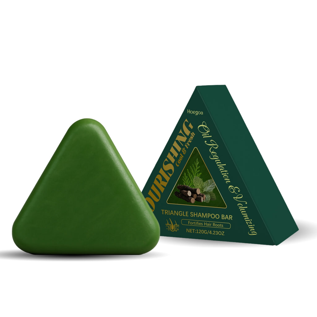 HoeGoa Triangle Shampoo Bar