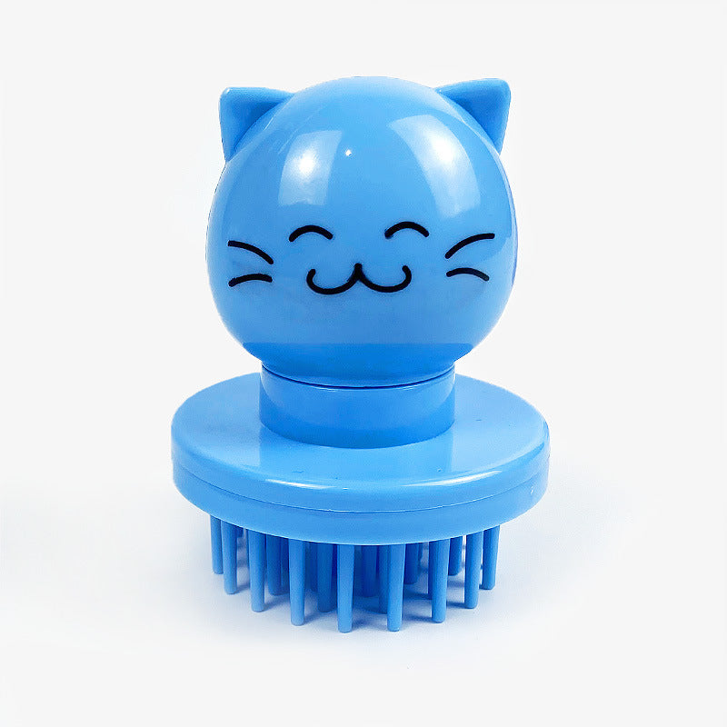 Cat And Dog Bathing Massage Comb Can Be Put In The Bath