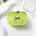 Cute Green Apple-shaped Claw Clip With Fruit Theme