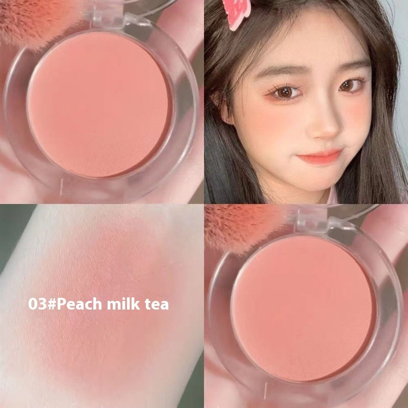 La Mei La Women's Fashion Highlight Blush Makeup Palette Face Repair Pearlescent