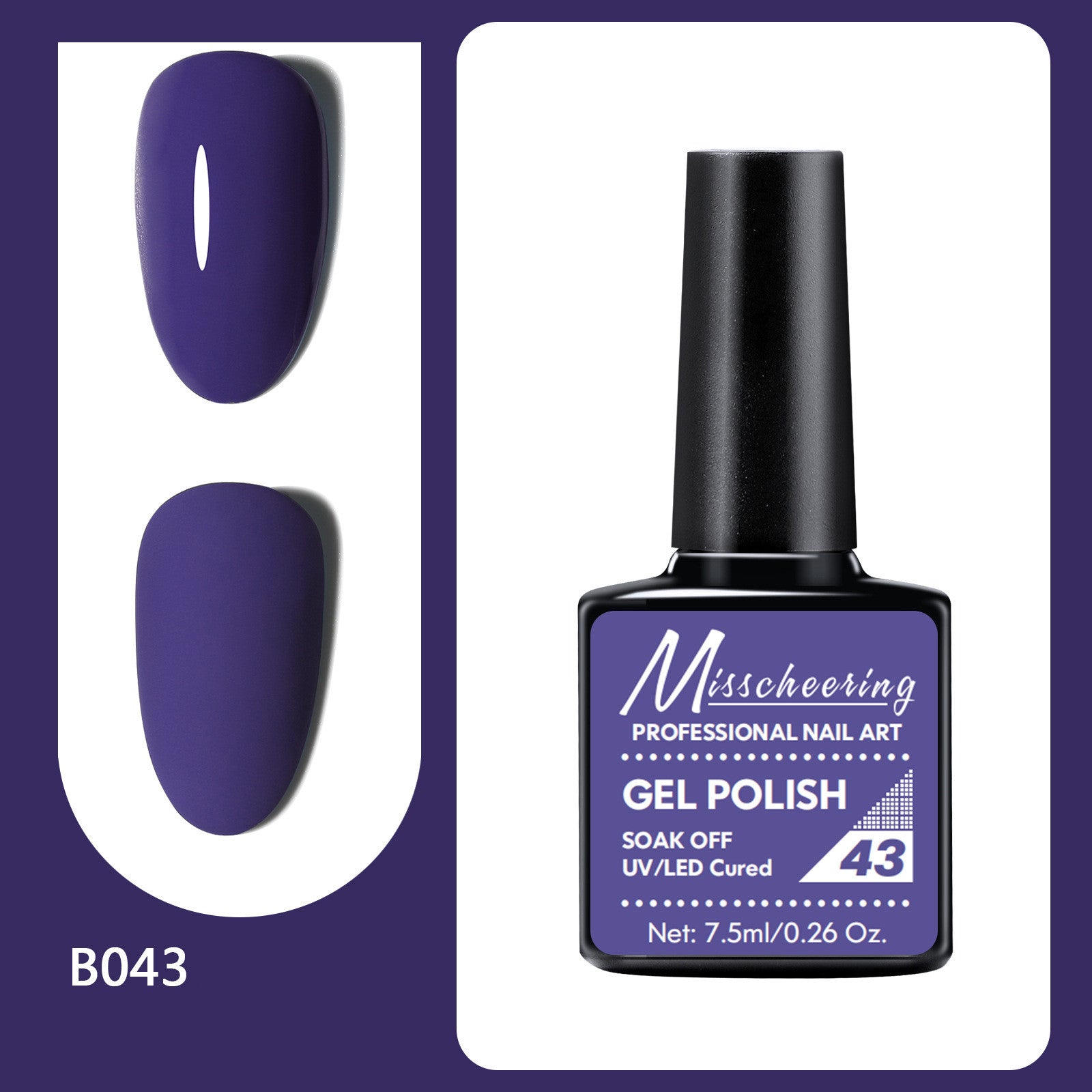 Misscheering New Long Lasting Light Therapy Nail Polish Set