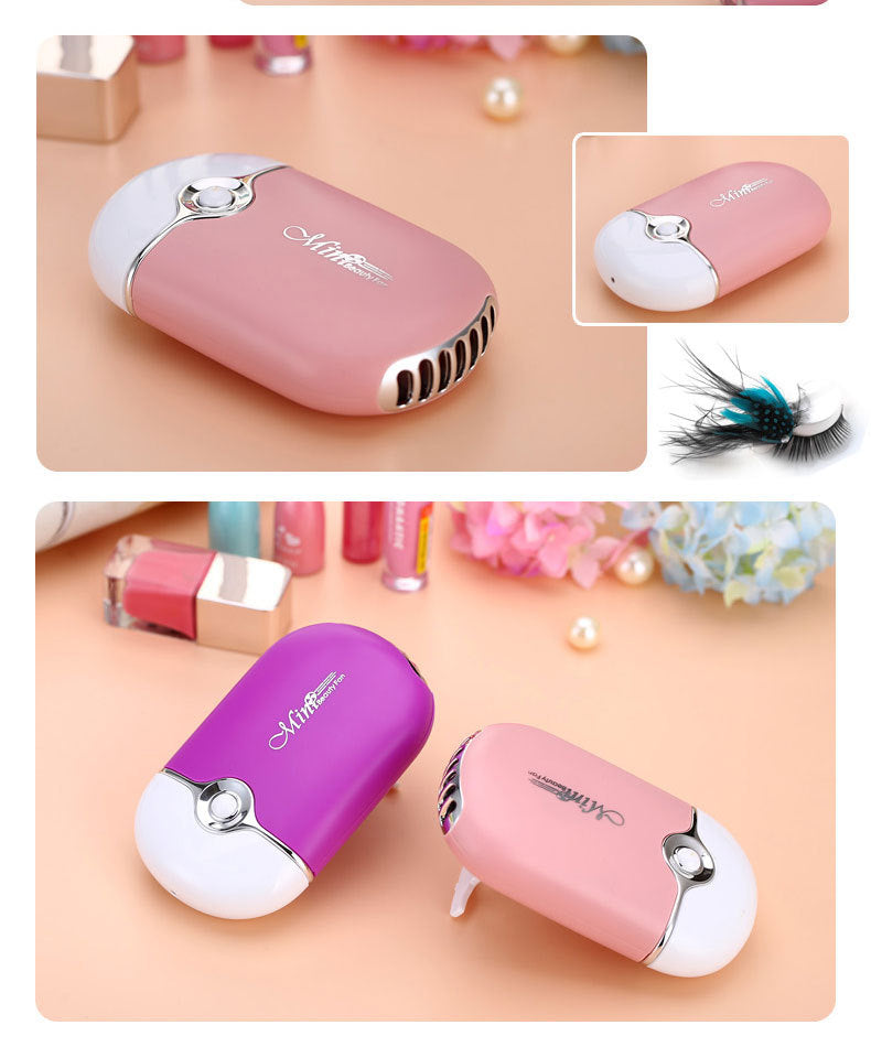 Mint Nail blow dryer mini fan