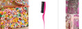 Color Evening Makeup Fluffy Shape Modeling Hair Setting Comb
