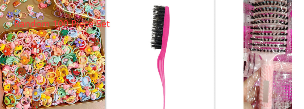 Color Evening Makeup Fluffy Shape Modeling Hair Setting Comb