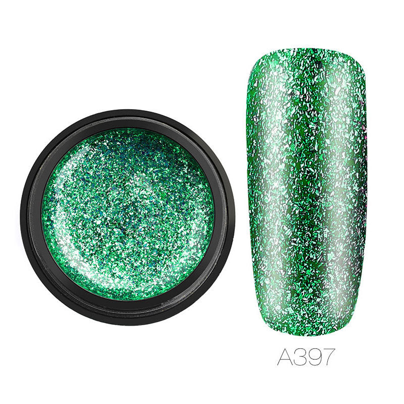 Glitter Gel Nail Polish Sparkling Sequins Art Decoration