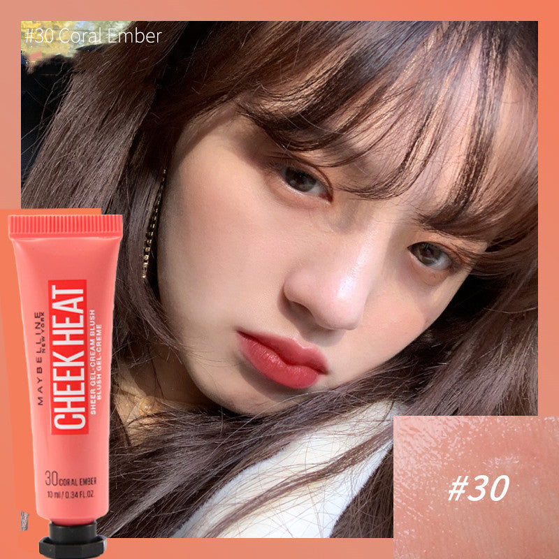 Cheek-Heat Gel Nude Makeup Natural Rouge Blush