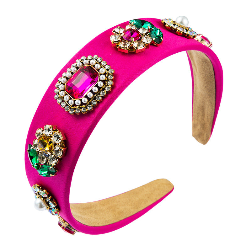 Women's broad-brimmed headband