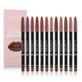 Matte Lipstick Lip Liner Suit Non-decolorizing Long-lasting Makeup